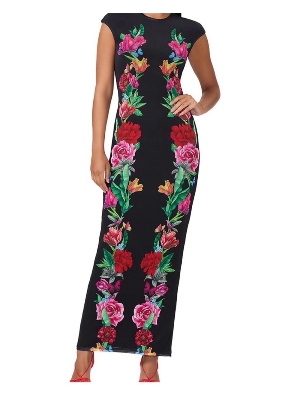 REVOLVE AFRIM Cody Tee Maxi Dress